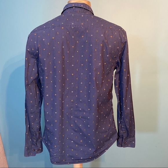 Billabong men’s  navy blue button up shirt - Picture 3 of 8